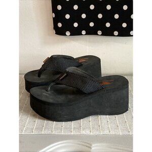 Rocket Dog Women's Chunky Retro Comfort Foam Platform Flip Flop Thong Sandals 9